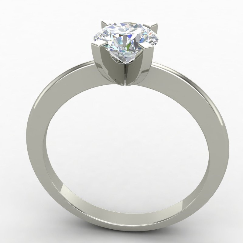 Infinity Solitaire Ring Infinity Solitaire Ring