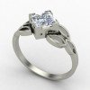 Princess-Cut Solitaire Engagement Ring