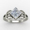 Princess-Cut Solitaire Engagement Ring