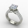 Princess-Cut Solitaire Wedding Ring Princess-Cut Solitaire Wedding Ring