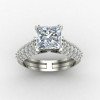 Princess-Cut Solitaire Wedding Ring Princess-Cut Solitaire Wedding Ring