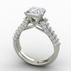 Princess-Cut Solitaire Wedding Ring Princess-Cut Solitaire Wedding Ring
