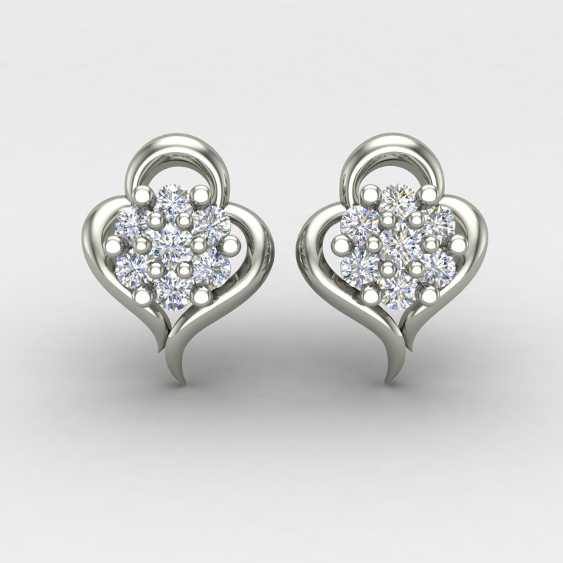 Cluster Stud Earring