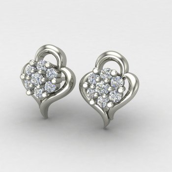 Cluster Stud Earring