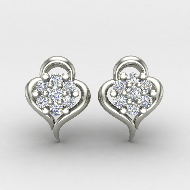 Cluster Stud Earring