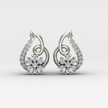 Casual Silver Earring