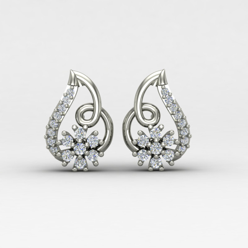 Casual Silver Earring