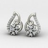 Casual Silver Earring