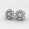 Silver Heart Earring