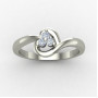 Heart Ring Silver