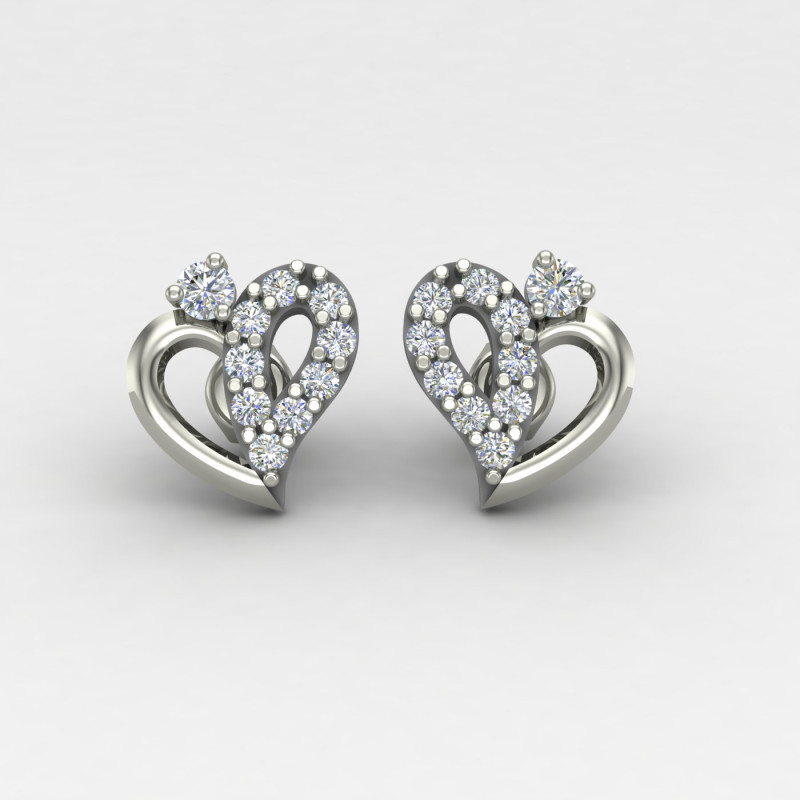 Chunky Silver Earring