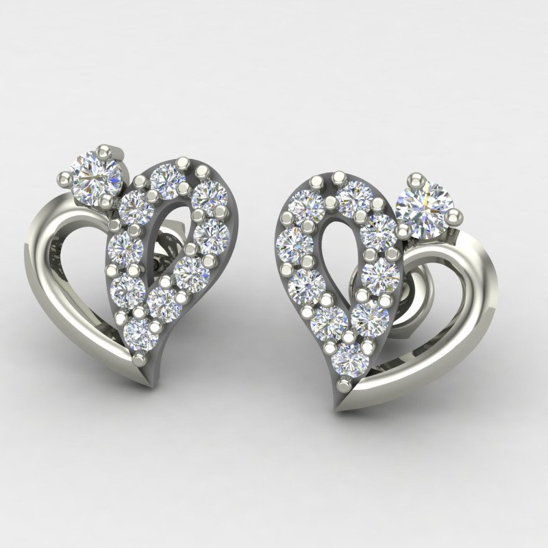 Chunky Silver Earring