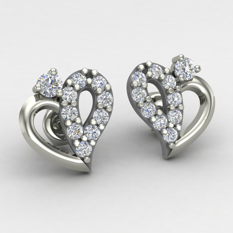 Chunky Silver Earring