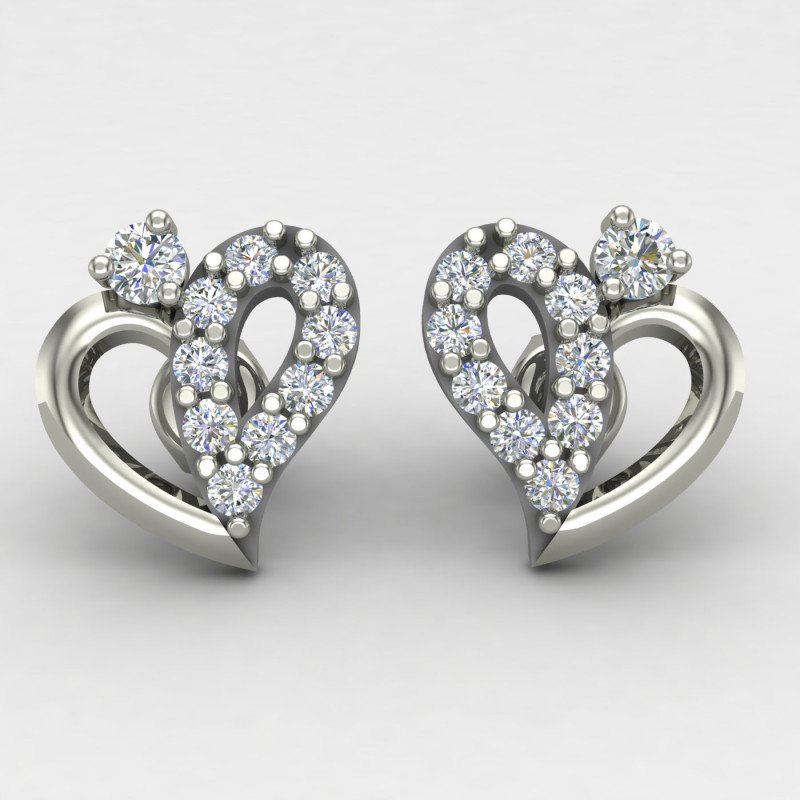 Chunky Silver Earring