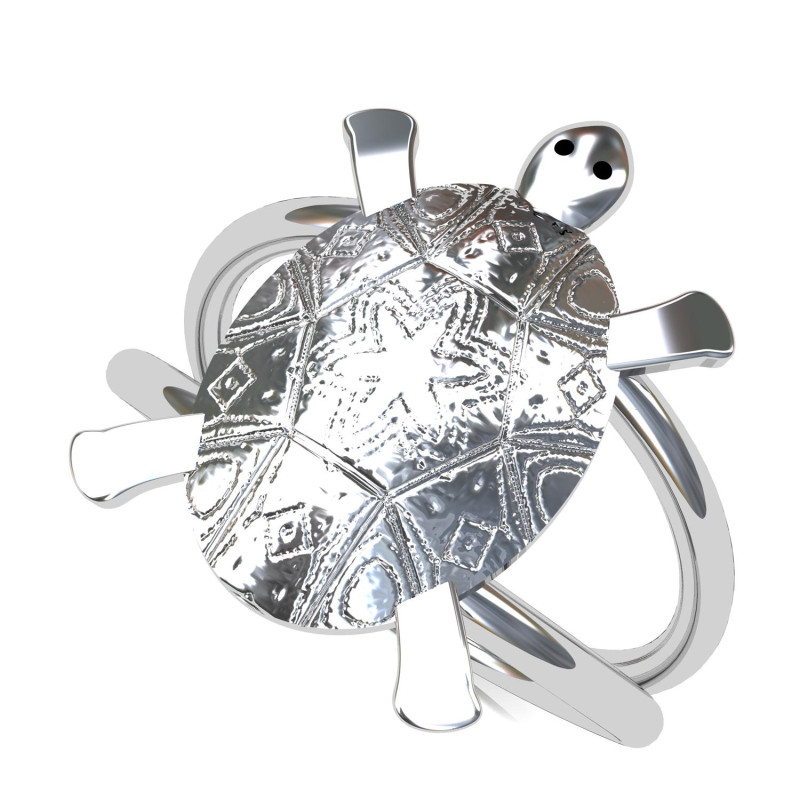 Silver Tortoise Ring Silver Tortoise Ring