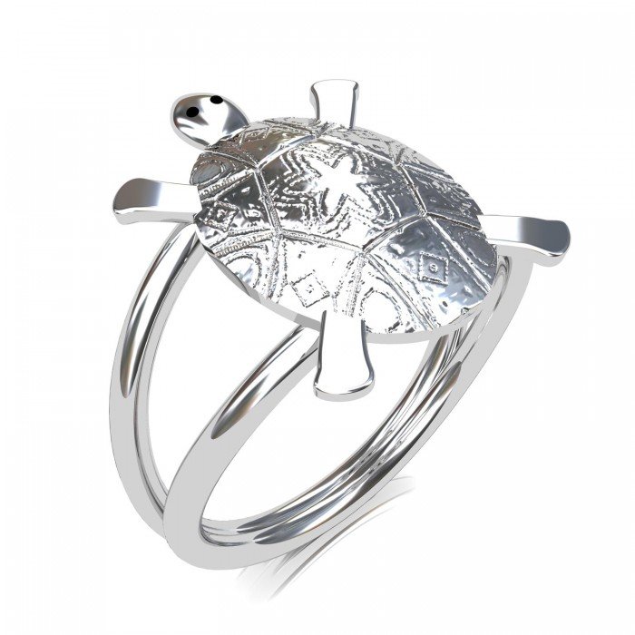 Silver Tortoise Ring Silver Tortoise Ring