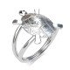 Silver Tortoise Ring Silver Tortoise Ring