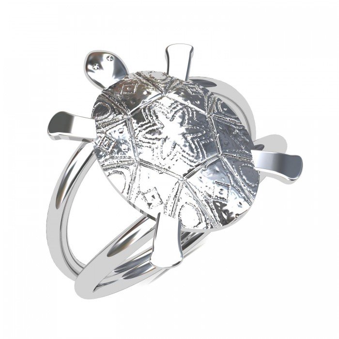 Silver Tortoise Ring Silver Tortoise Ring
