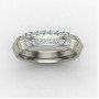 Unisex Silver Band Ring