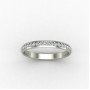 Unisex Wide Silver Band Ring