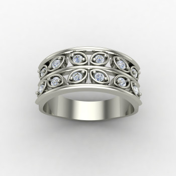 Artisan Handcrafted Silver Band Ring