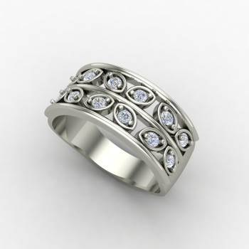 Artisan Handcrafted Silver Band Ring