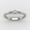 Women Silver Teenage Ring