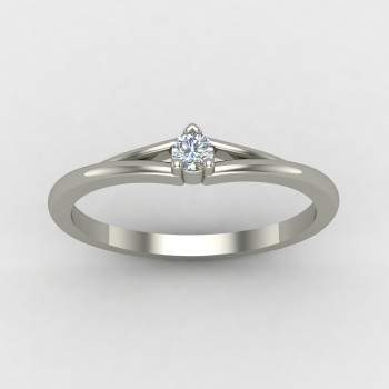 Women Silver Teenage Ring