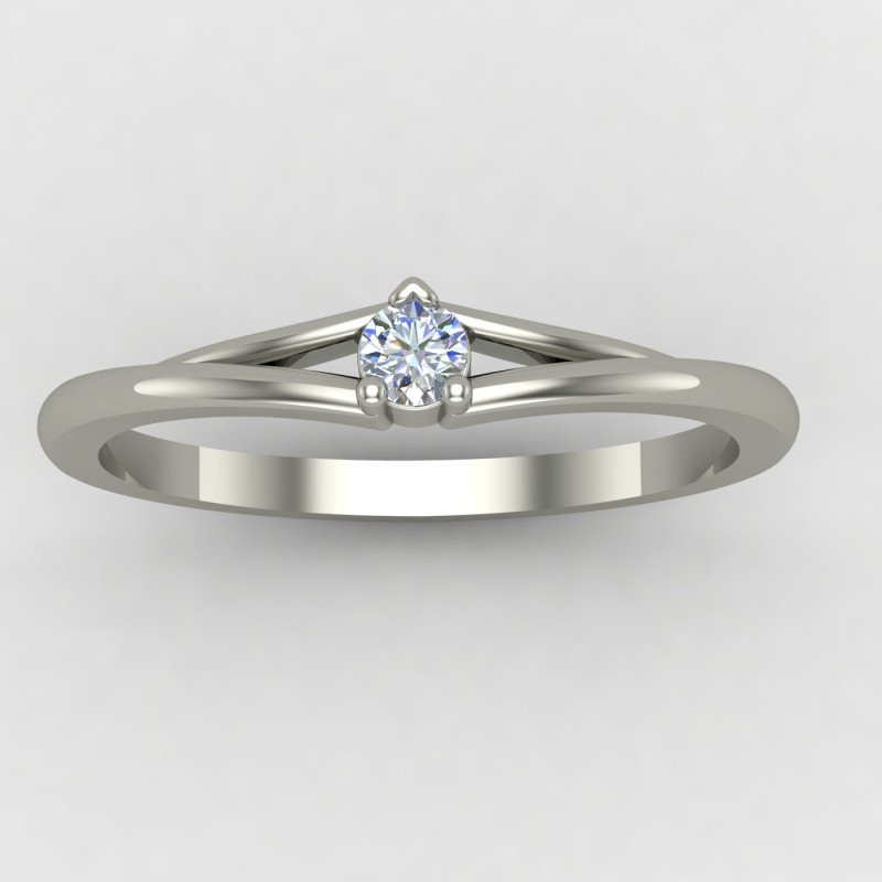 Women Silver Teenage Ring Women Silver Teenage Ring