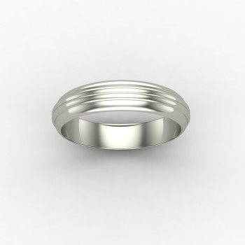 Plain Silver Band Ring