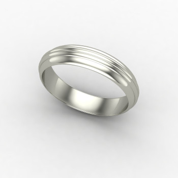 Plain Silver Band Ring