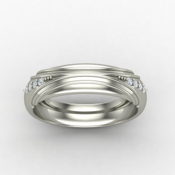 Silver Band Ring for Proposal