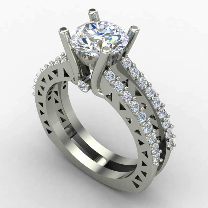 Bridal Solitaire Ring
