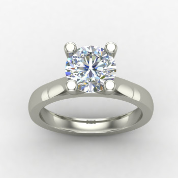 2 Carat Solitaire Engagement Ring