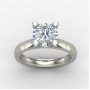 2 Carat Solitaire Engagement Ring