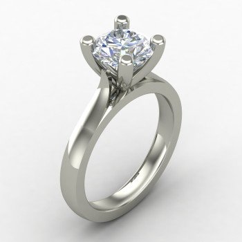 2 Carat Solitaire Engagement Ring
