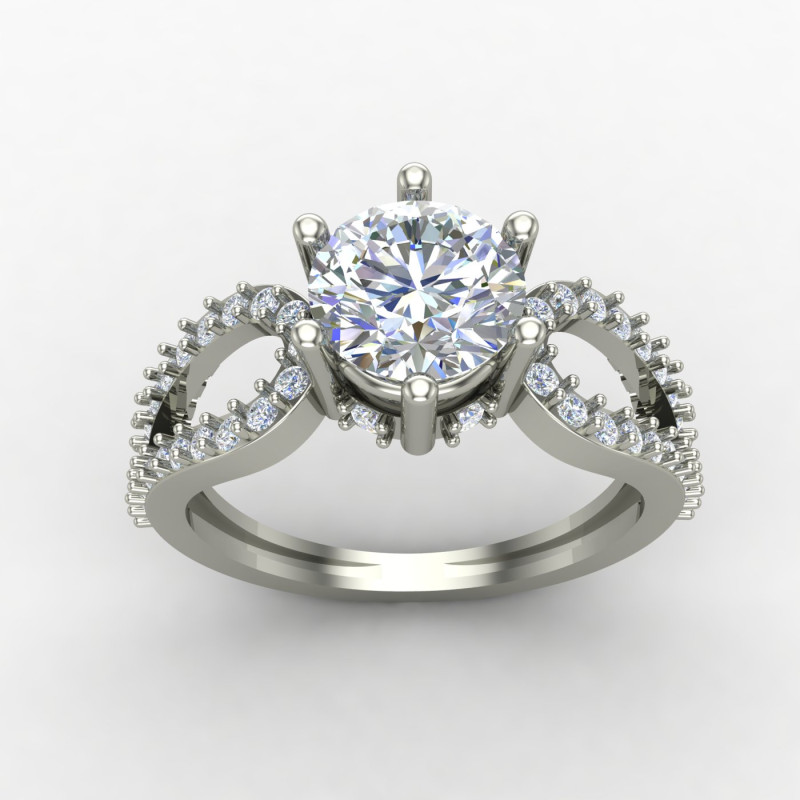 Affordable Solitaire Engagement Ring