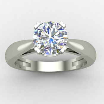 Single Solitaire Artificial Diamond Ring