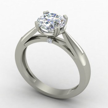 Single Solitaire Artificial Diamond Ring