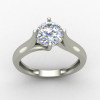 Round Solitaire Ring