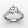 Round Solitaire Ring