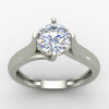 Round Solitaire Ring