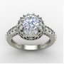 Silver Solitaire Engagement Ring Online