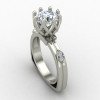 Sterling Silver Solitaire Ring Sterling Silver Solitaire Ring