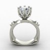 Sterling Silver Solitaire Ring Sterling Silver Solitaire Ring