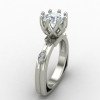 Sterling Silver Solitaire Ring Sterling Silver Solitaire Ring