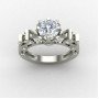 Preset Solitaire Ring