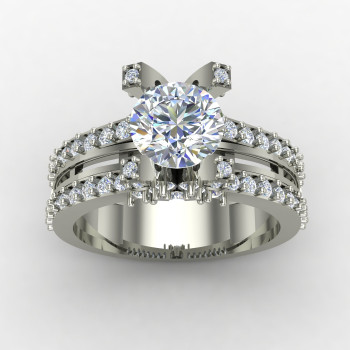 Gents Solitaire Engagement Ring