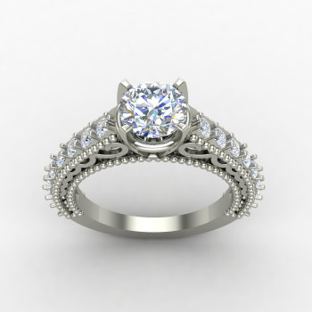 Diamond Ring For Gents