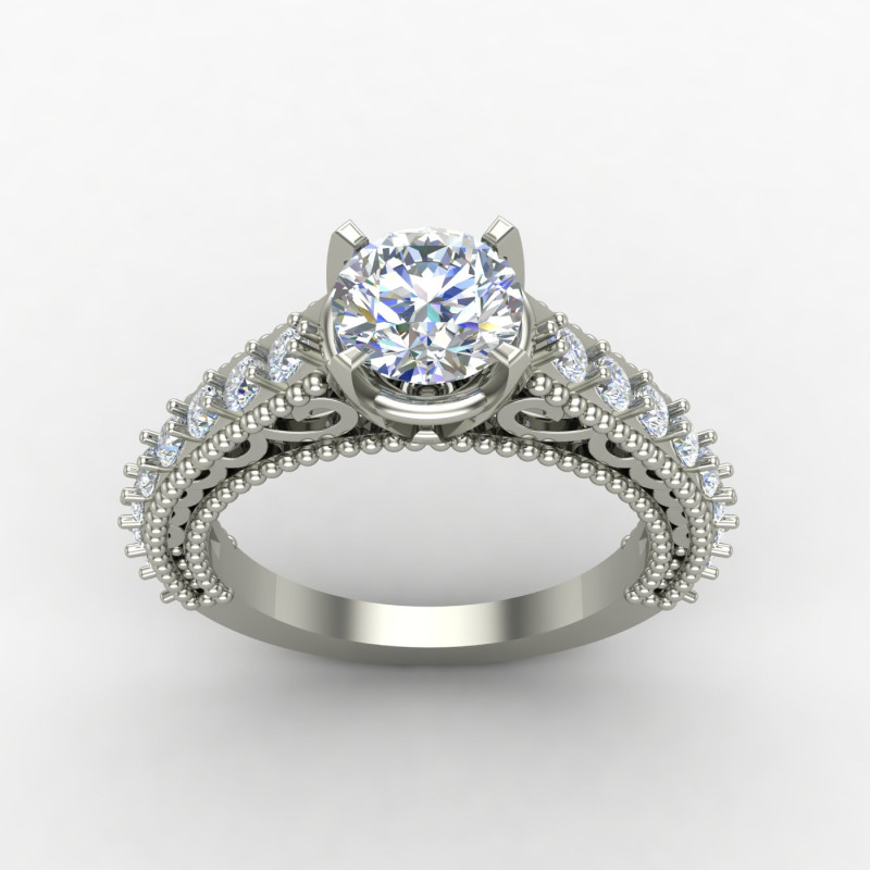 Diamond Ring For Gents